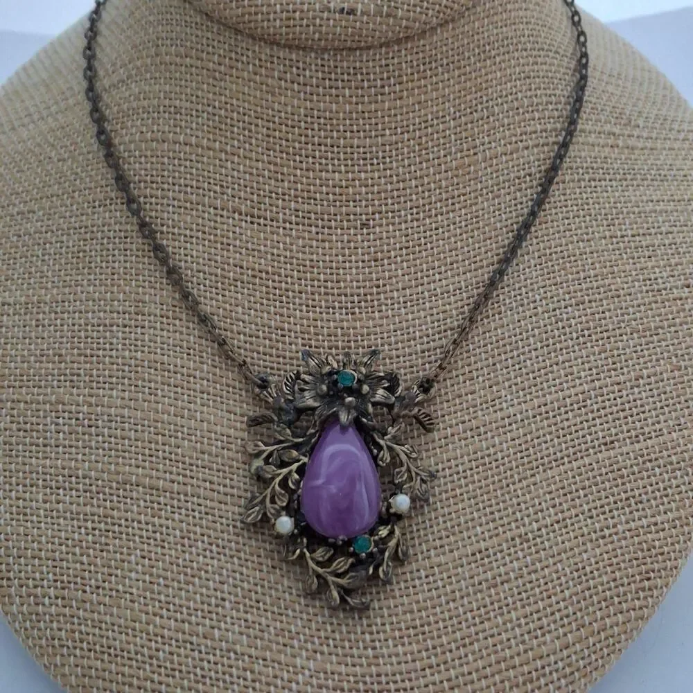 Vintage-american Women's Purple Jewellery